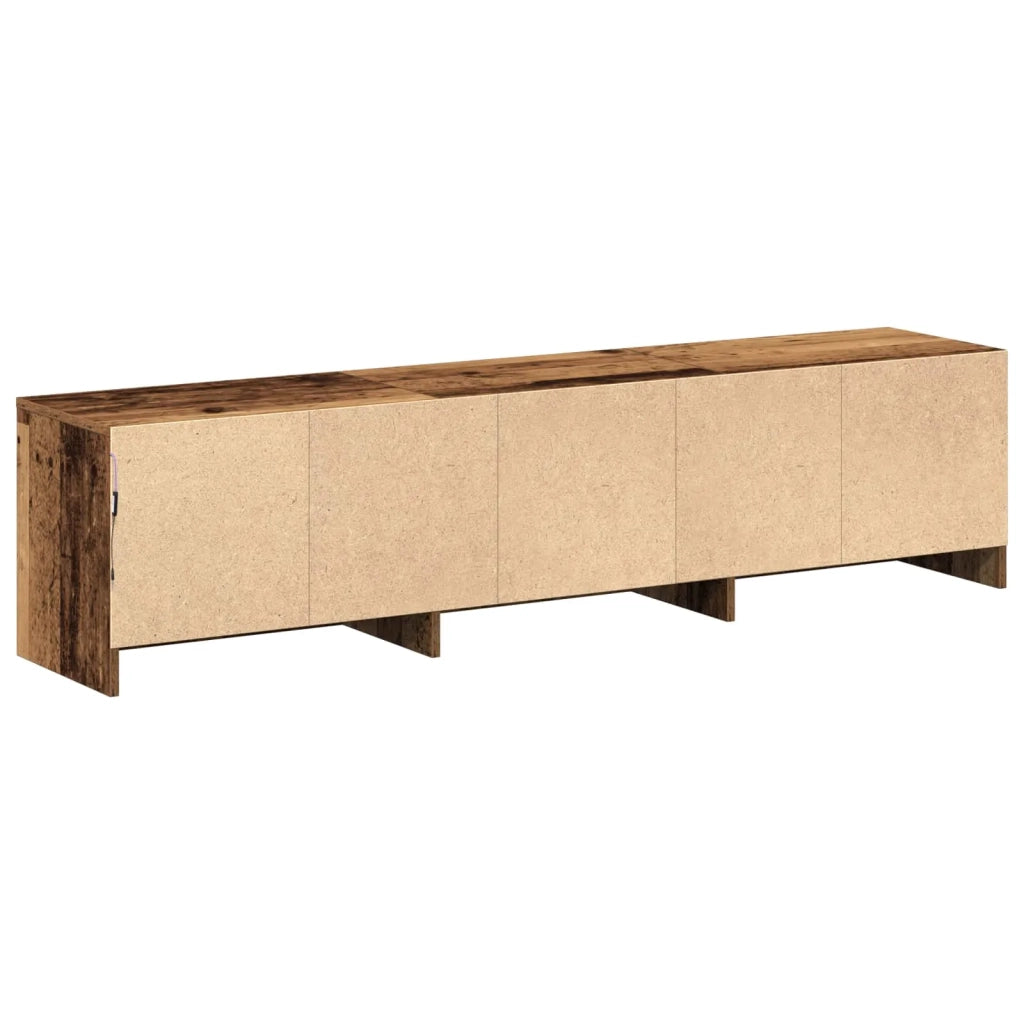 Mobile TV-Credenza per TV Legno vecchio 165 x 34 x 40 cm Legno multistrato