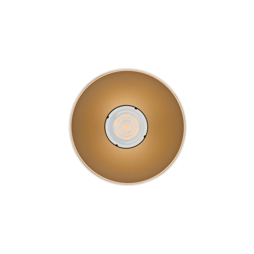 Faretto da soffitto Nowodvorski Point Tone GU10 bianco/oro