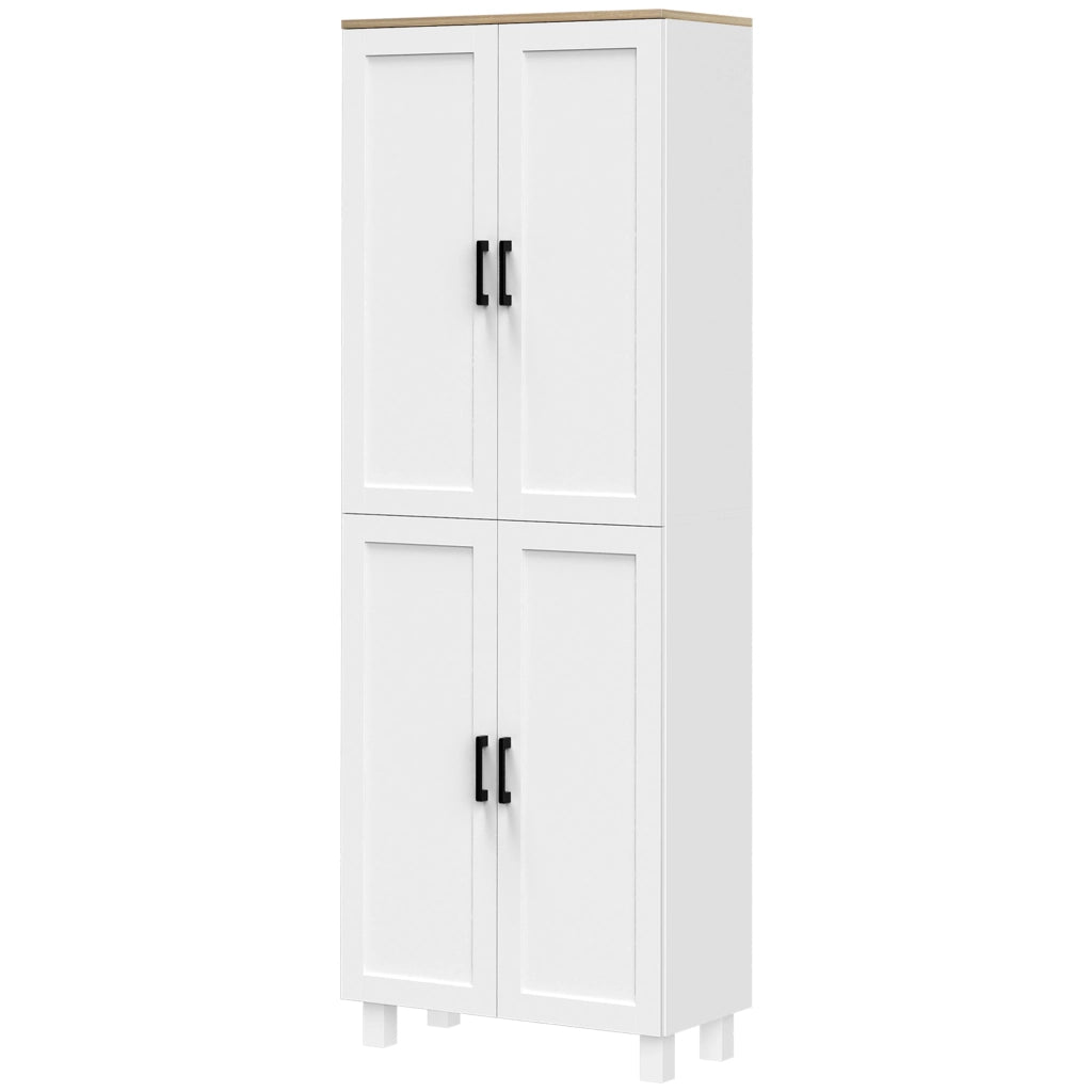 Mobile Cucina Buffet Alto ¨C zephmum ¨C Bianco 170x60x35