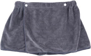 Kit di sauna per uomini, asciugamano microfibre veloce, kit di sauna per uomini, asciugamano con chiusura a bottone, 30 x 140 cm