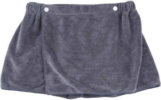 Kit di sauna per uomini, asciugamano microfibre veloce, kit di sauna per uomini, asciugamano con chiusura a bottone, 30 x 140 cm