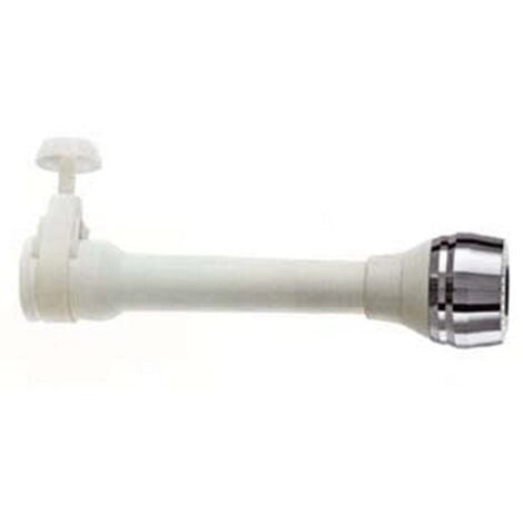 Rompigetto lungo universale con fascetta a vite e cannuccia 15 cm per rubinetti