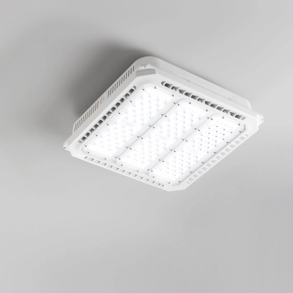PLAFONIERA LED ENERGY BIANCA 80W 11100LM 4000K IP65 34,8X34,8X7,6CM