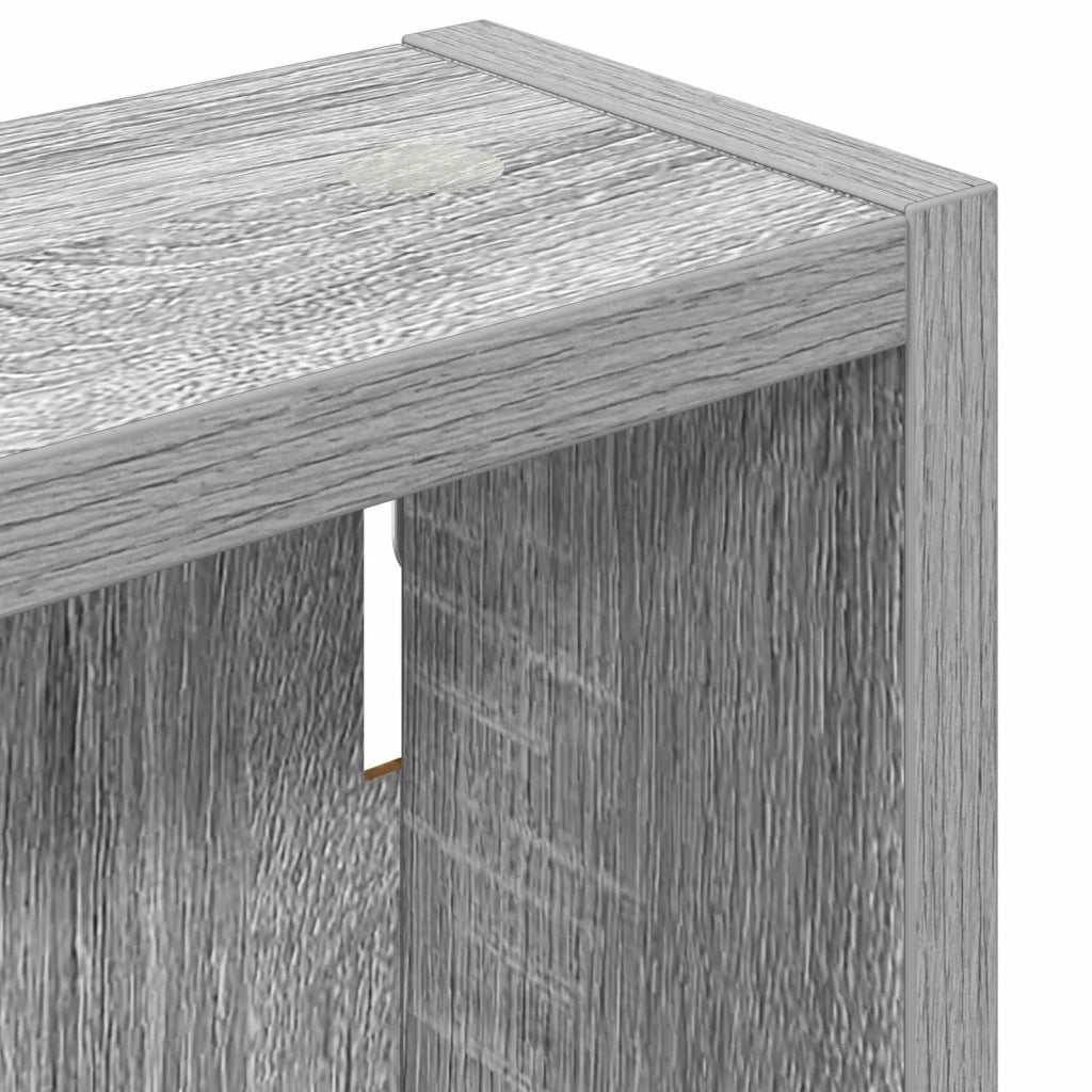 Armadio da bagno a muro Sonoma grigia 30 x 10 x 60,5 cm 889324