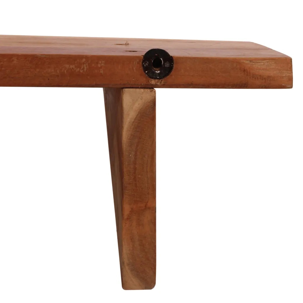 Mensole da Parete 2 pz 110x20x18 cm in Legno Massello di Acacia cod mxl 64412