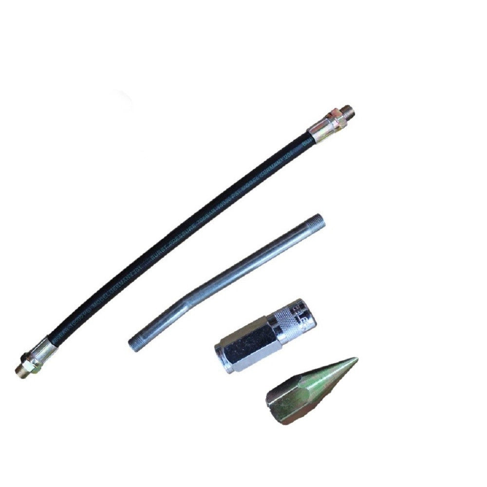 Trade Shop - Pistola Pompa Ingrassatore Manuale 12000 Psi Tubo Flessibile Capacita' 28 Oz -