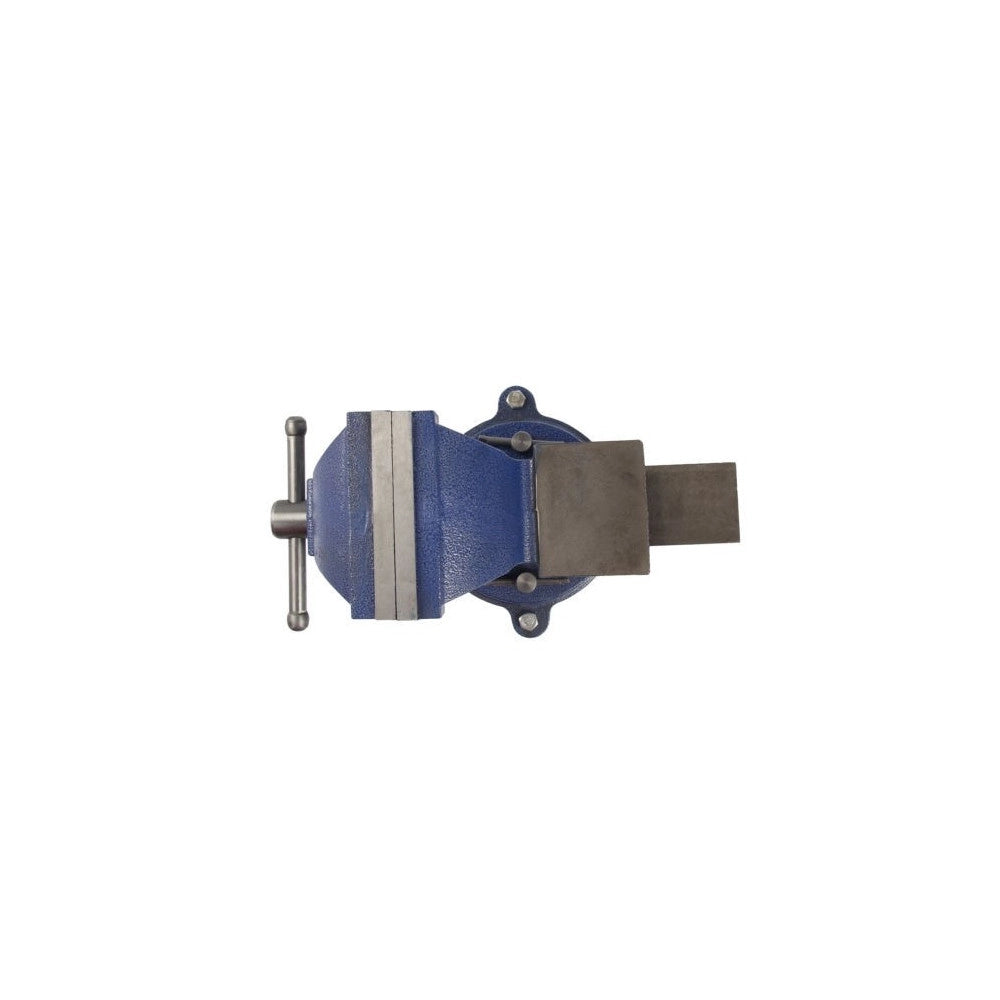 Trade Shop - Morsa Da Banco Girevole 100 Mm Incudine Professionale In Ghisa E Acciaio -