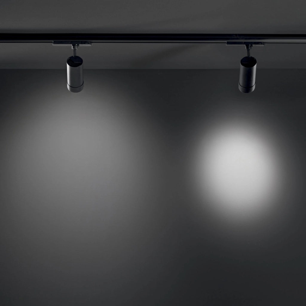 PROIETTORE A BINARIO LED EXPLORER NERO 30W 4500LM CCT 3000-4000K  7,1X16,7CM