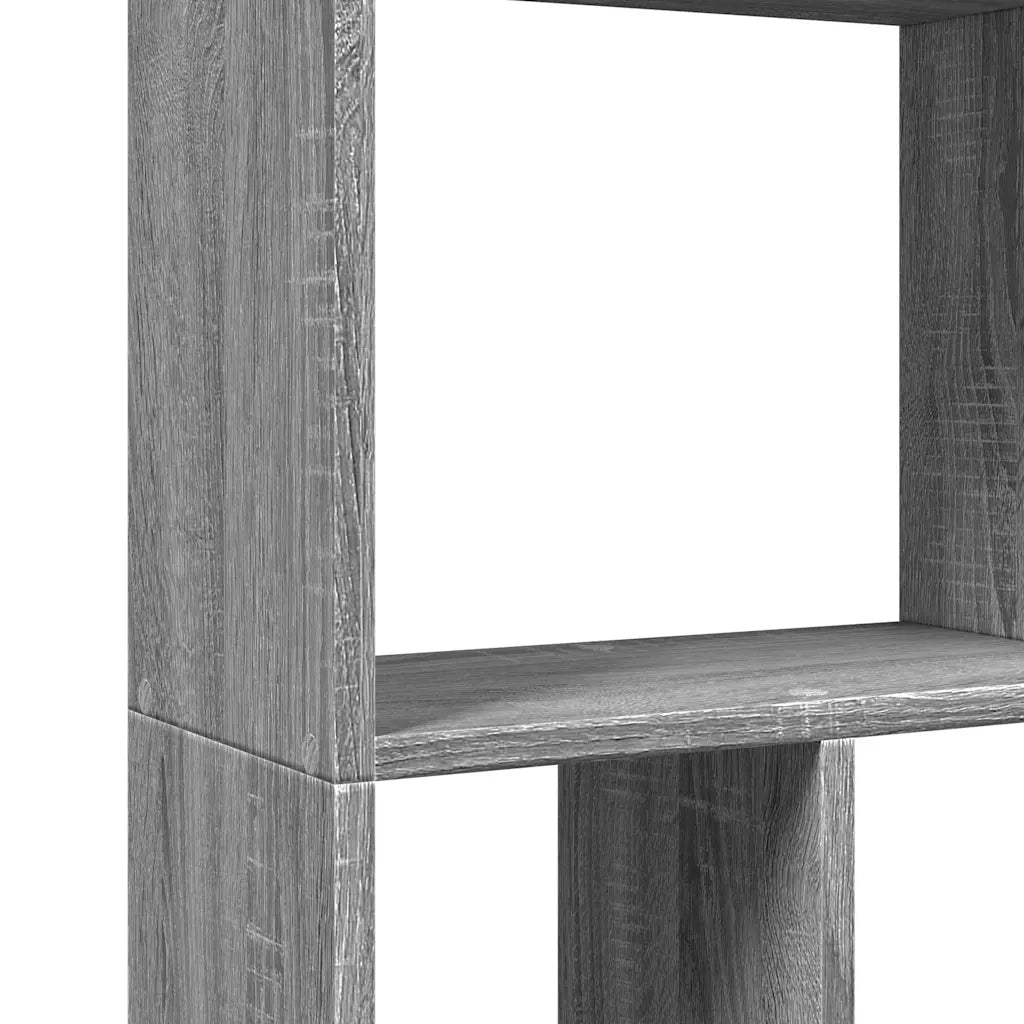Libreria Grigio Sonoma 60x20x120,5 cm in Truciolato 858152