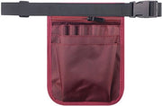 Organizzatore di attrezzatura, cassetta superiore con grande capacità e più contenitori, cintura di strumenti in nylon per accesso rapido e organizzazione multifunzionale - rosso viola