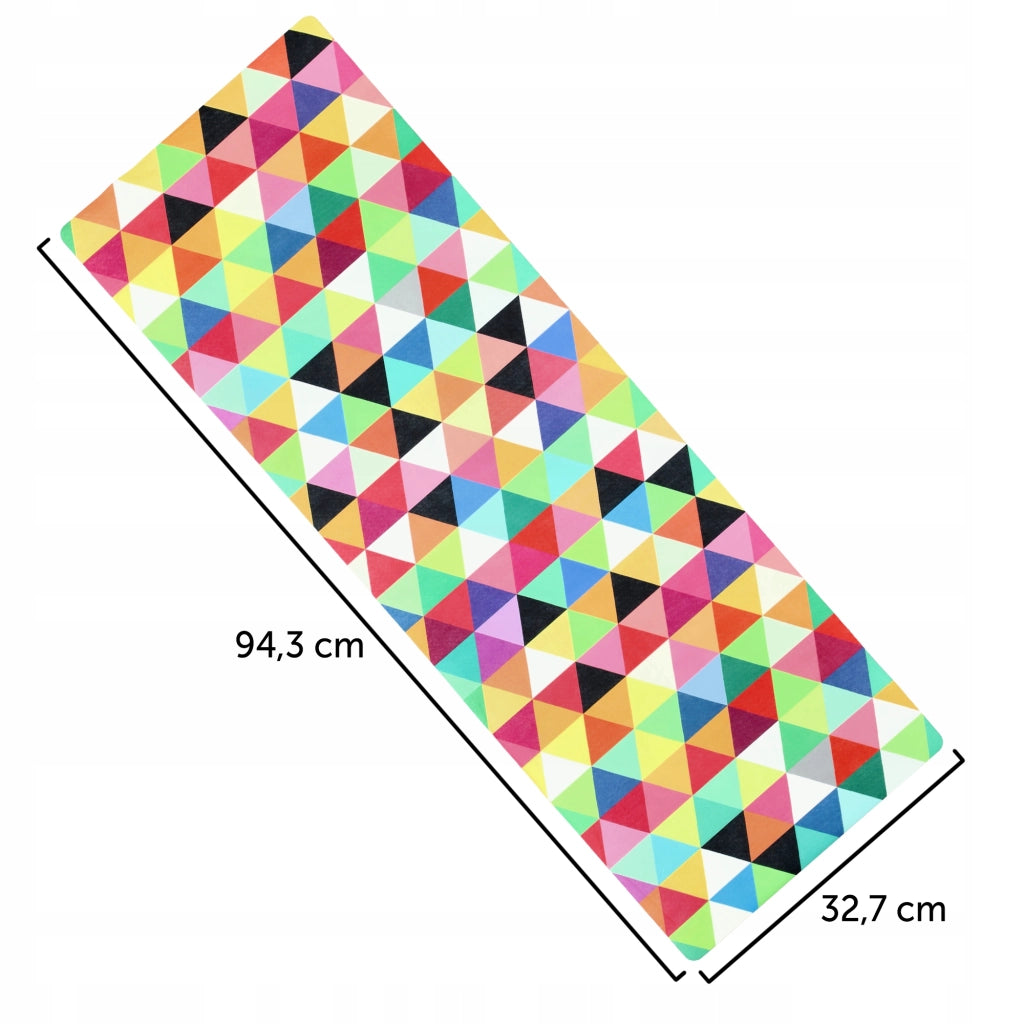 Tovaglia decorativa in feltro KADAX, stampata, 95x33 cm