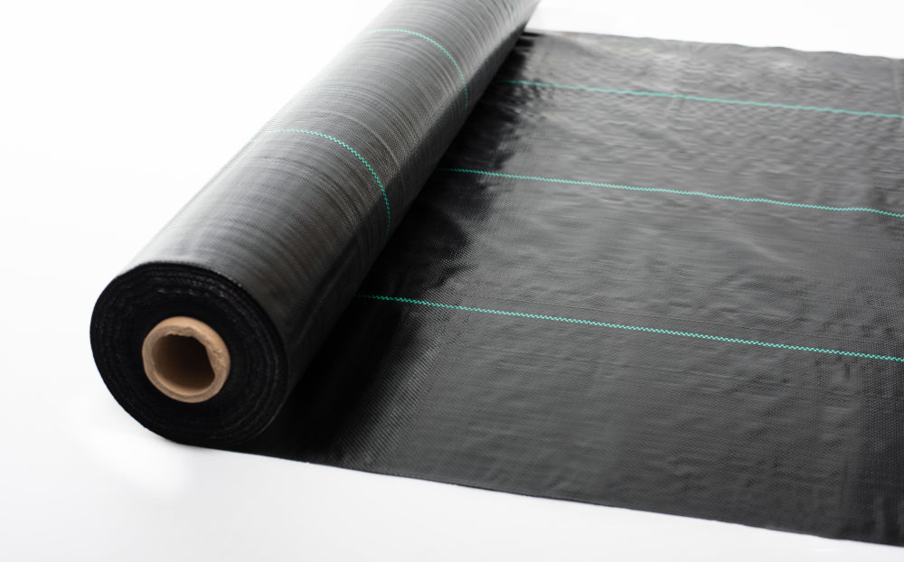 Telo professionale per pacciamatura anti alga/ erbacce in polipropilene  210cm x 40m  - 100gr/mq