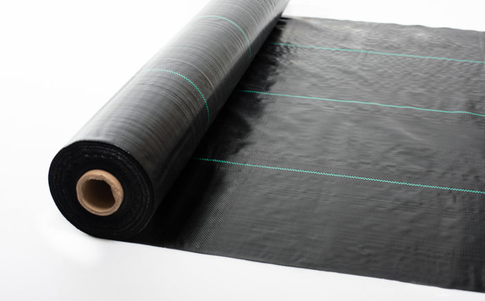 Telo professionale per pacciamatura anti alga/ erbacce in polipropilene  210cm x 40m  - 100gr/mq