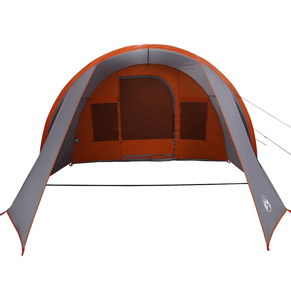 Tenda tunnel per 4 persone 4 persona Grigio e arancione 42004040