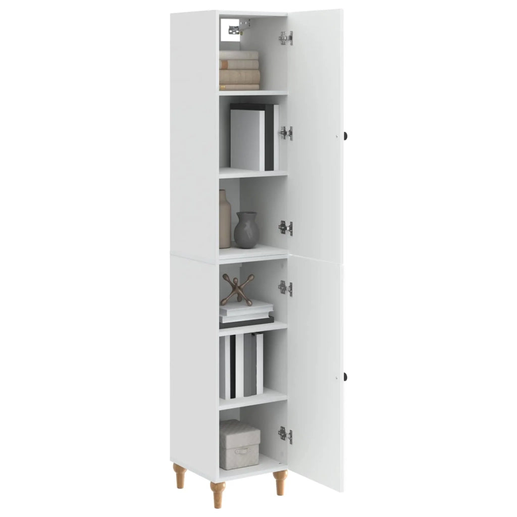 Set di armadi 2 pcs Bianco Lucido Legno ingegnerizzato 3416452