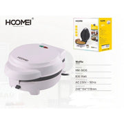 Trade Shop - Piastra Elettrica Macchina Per Cialda Waffle 830 Watt Antiaderente Waffel Wafer -