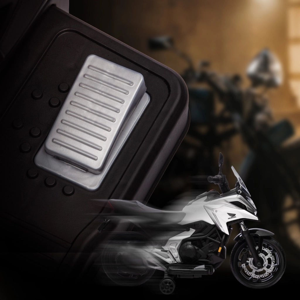 Moto elettrica per bambini ¨C zephmum ¨C Bianco