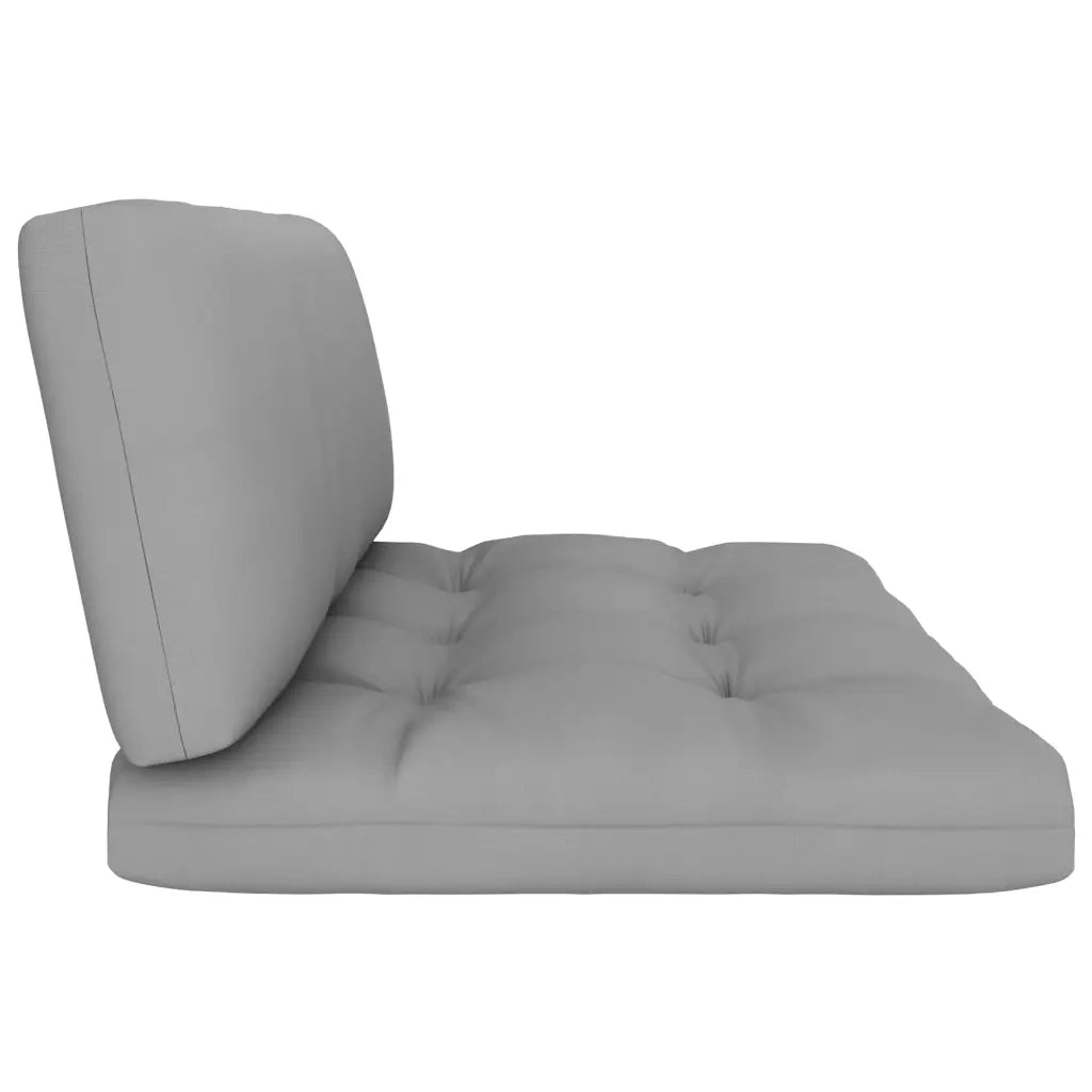Set di Divani su Pallet 6pz e Cuscini in Pino Impregnato Bianco cod mxl 49982