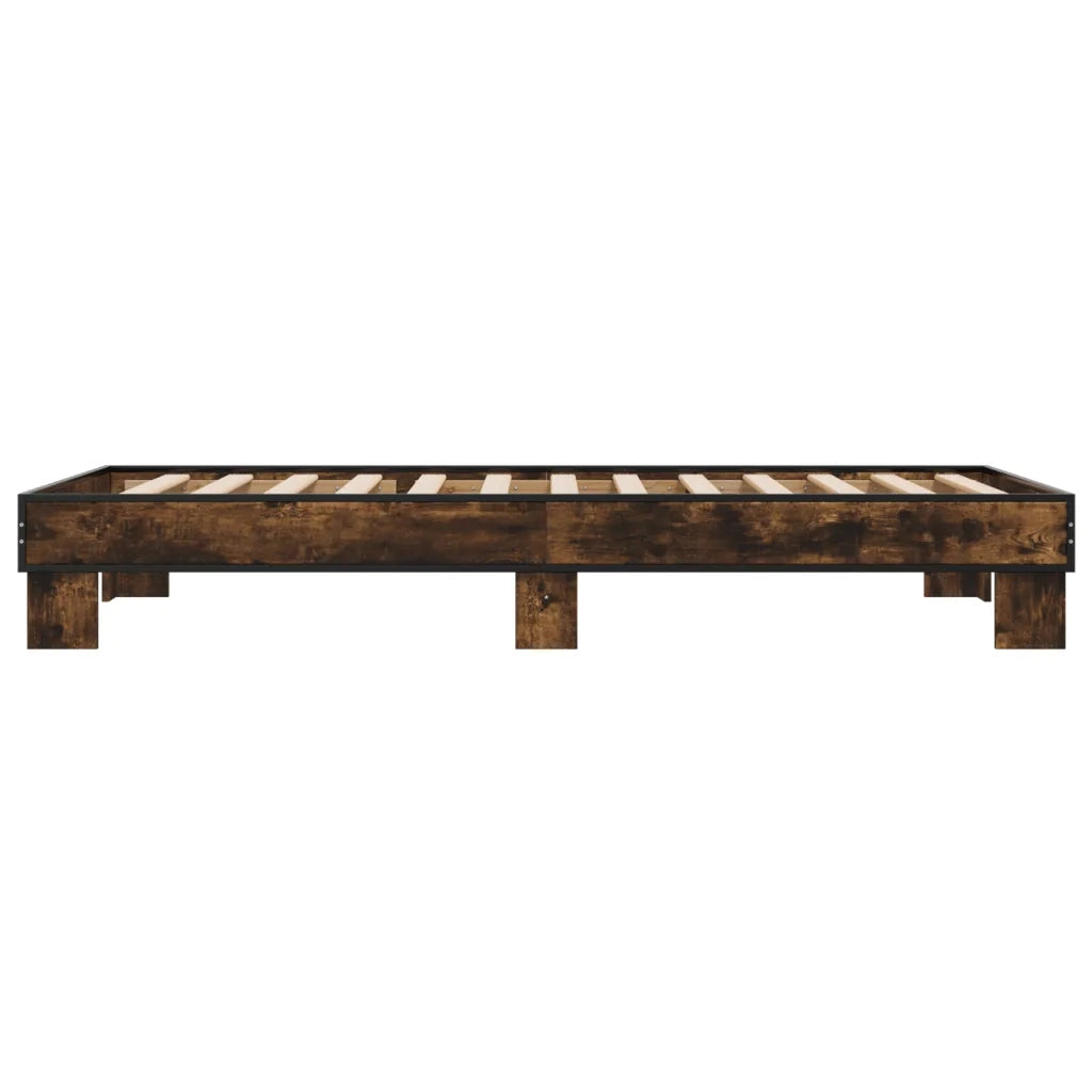 Giroletto Rovere Fumo 75x190 cm in Legno Multistrato e Metallo