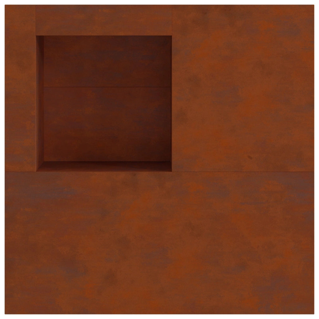 Focolare Marrone 100 x 100 x 30 cm CFW4392240