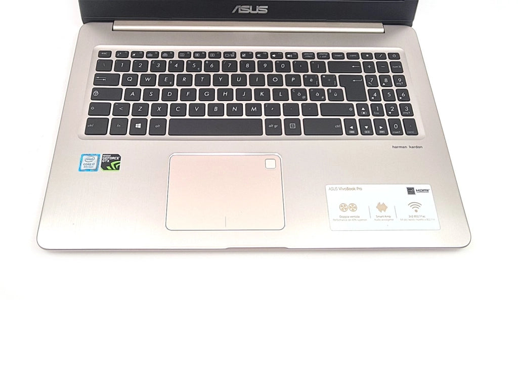 Notebook Asus VivoBook 15 N580G Intel I7-8750H Display Full HD da 15.6" Ram 16Gb SSD 480Gb Scheda Video Dedicata Nvidia GeForce GTX 1050 da 4Gb - Ricondizionato