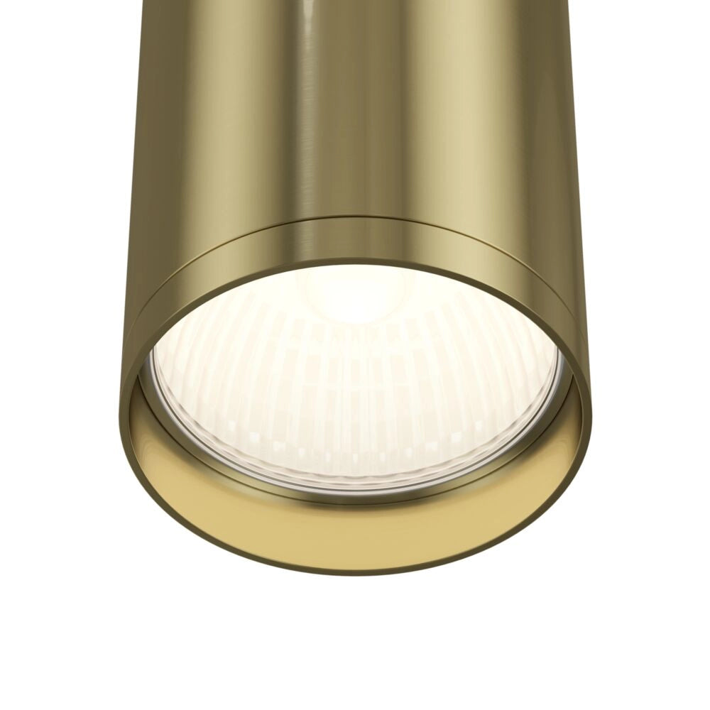 Plafoniera Maytoni Focus S ottone GU10 dimmerabile IP20