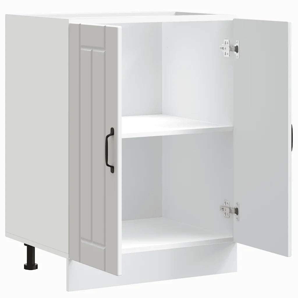 Mobile Base Lavello Lucca Bianco in Legno Multistrato 853677