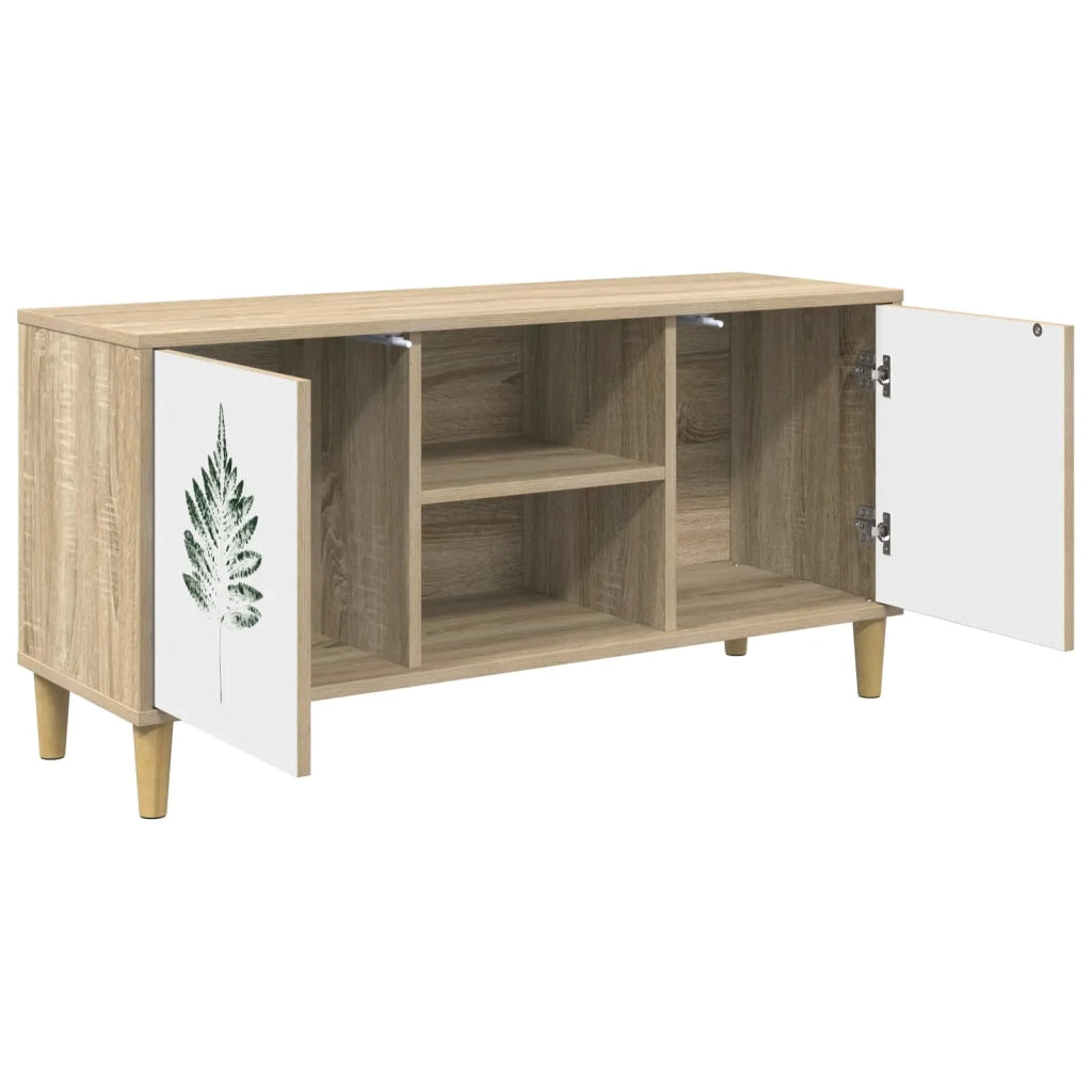 Mobile TV HANAU 102 x 33 x 50 cm Sonoma Legno ingegnerizzato 8007045