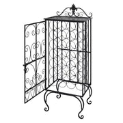 Portabottiglie per 28 Bottiglie di Vino in Metallo CFW2961522