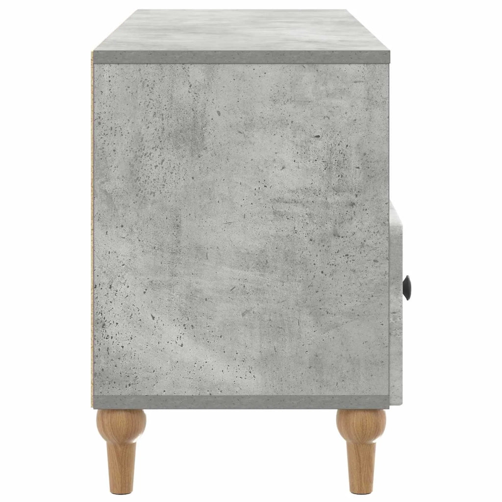 Mobile TV-Credenza per TV Grigio Cemento 102 x 34,5 x 50 cm 407776