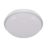 Plafoniera esterna tonda bianca Ø16 18W 4000K IP54 Struhm