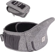 Carriera leggera 3-in-1 per bambini da 0 a 36 mesi con supporto ergonomico e cintura di vita regolabile