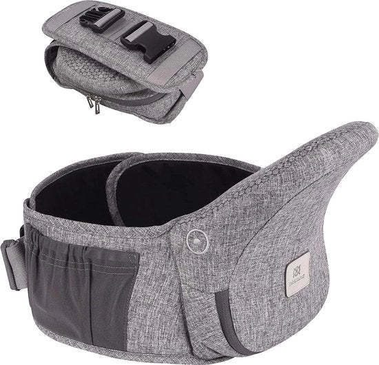 Carriera leggera 3-in-1 per bambini da 0 a 36 mesi con supporto ergonomico e cintura di vita regolabile