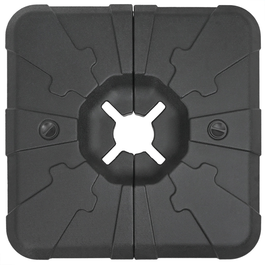 Set di 2 Pezzi Base per Ombrello : 110kg di sabbia o 70kg d'acqua