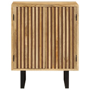 Credenza con 2 Ante-Buffet-Armadio da cucina 55x35x70 cm in Legno Massello di Mango