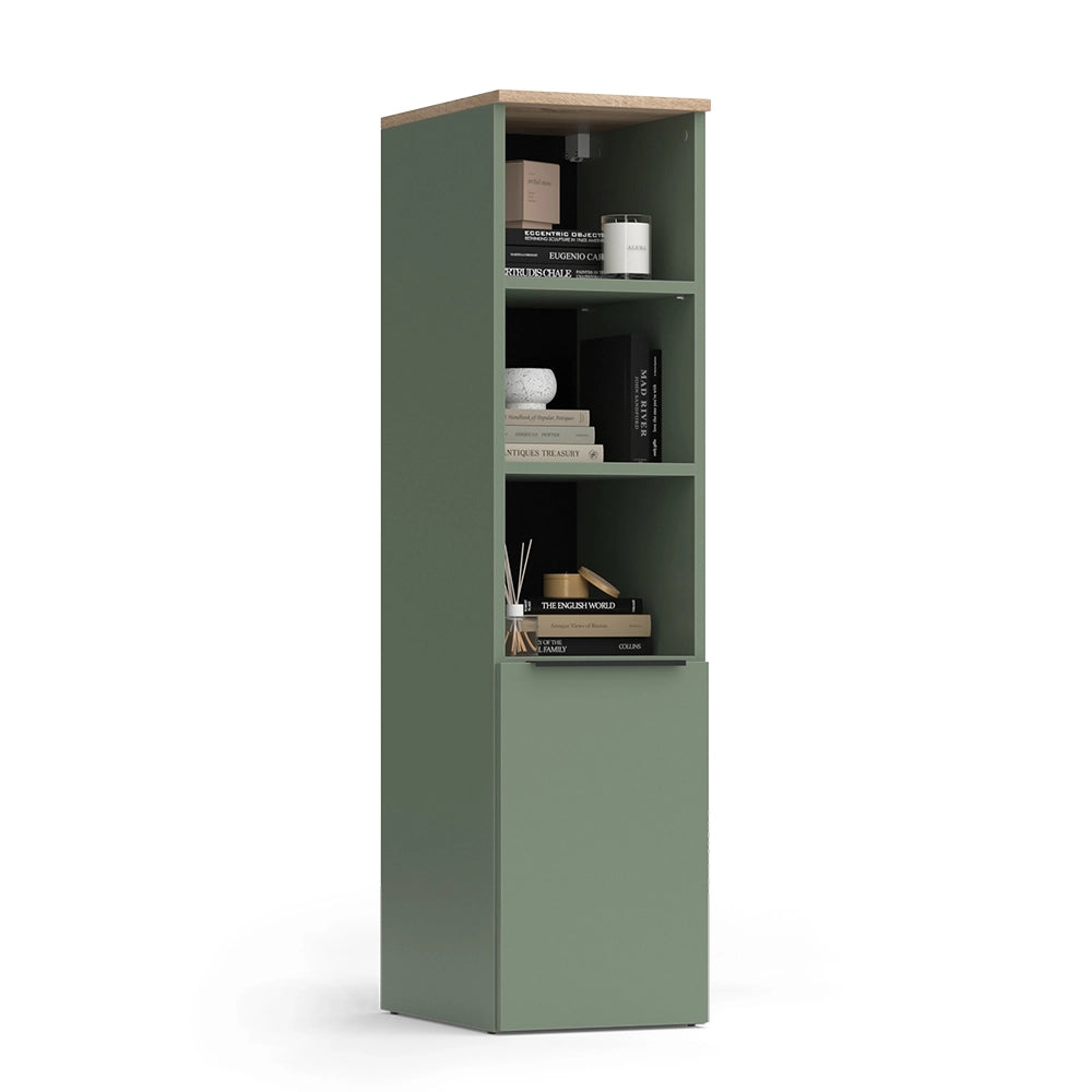 Vicco Armadio universale Verde 30.2 x 120 cm con una porta