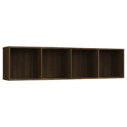 Libreria/Mobile TV | Armadietto TV | Mobile Porta TV Rovere Marrone 143x30x36cm Legno Multistrato