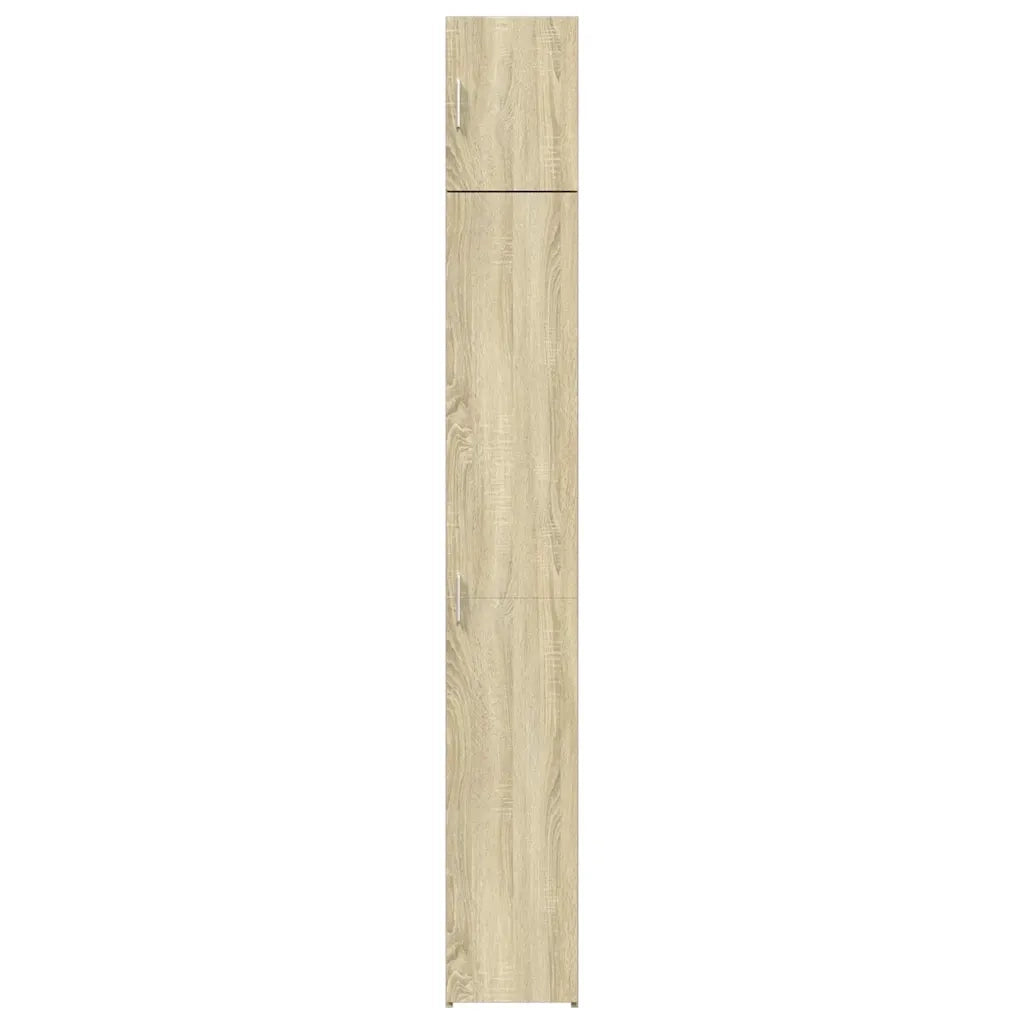 Mobile Sottile Rovere Sonoma 30x42,5x225 cm in Truciolato 3281261