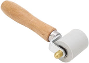Rotolatore per stucco con alta resistenza termica - Rotolatore per silicone - Rotolatore per nafta - Rotolatore per nafta - Carrello con biella in acciaio inossidabile - Manico comodo - Carrello per stucco con ruote in acciaio inossidabile
