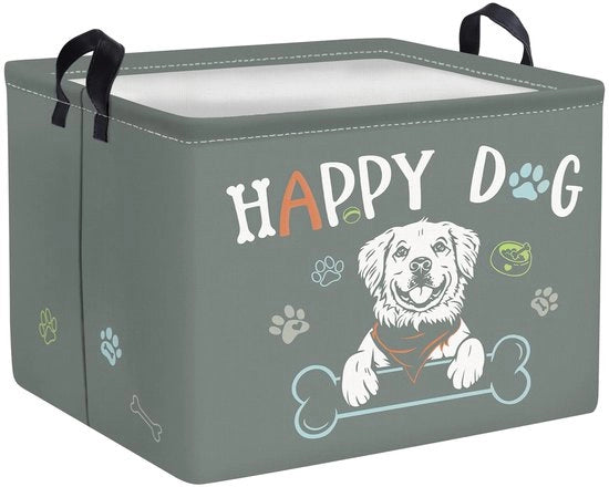 Casa per Animali Opaca Ripiegabile per Oggetti, Abbigliamento, Giocattoli, Camera da Letto, 40x30x30 cm