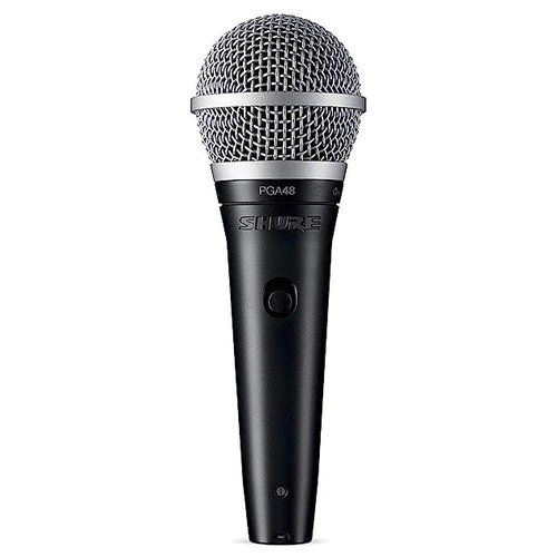 Microfono a filo shure pga48 qtr black e silver - 0042406397094