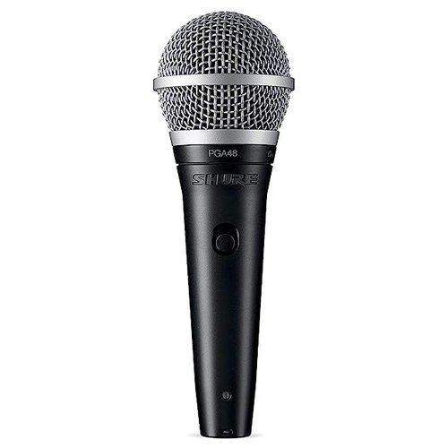 Microfono a filo shure pga48 qtr black e silver - 0042406397094