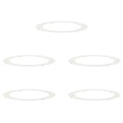 adatto per Anelli d'Albero Piatto 5 pz Bianco ?90 / 120 cm CFW6867751