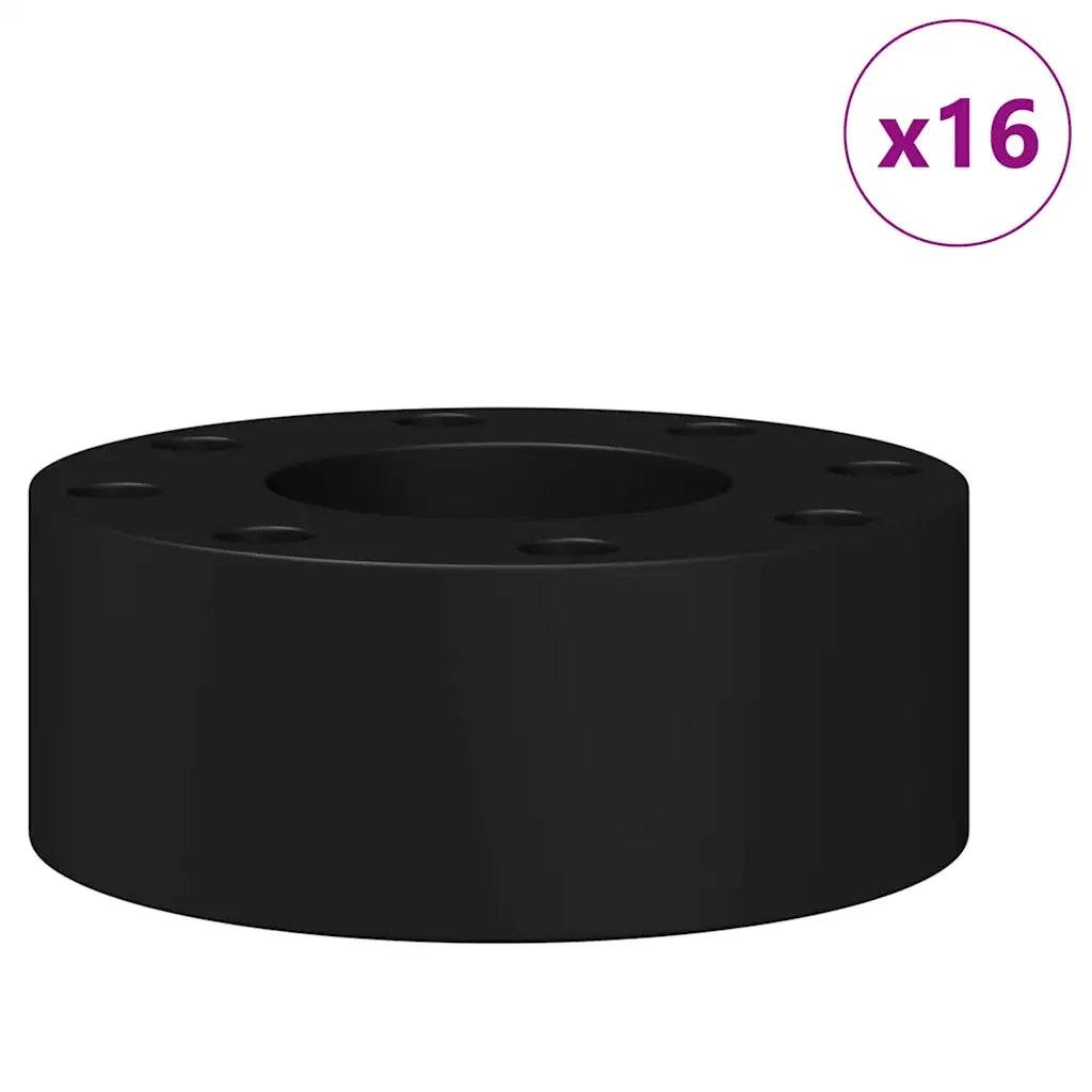 Paracolpi per tavolo da calcio balilla 16 pz Nero TPE CFW5575154