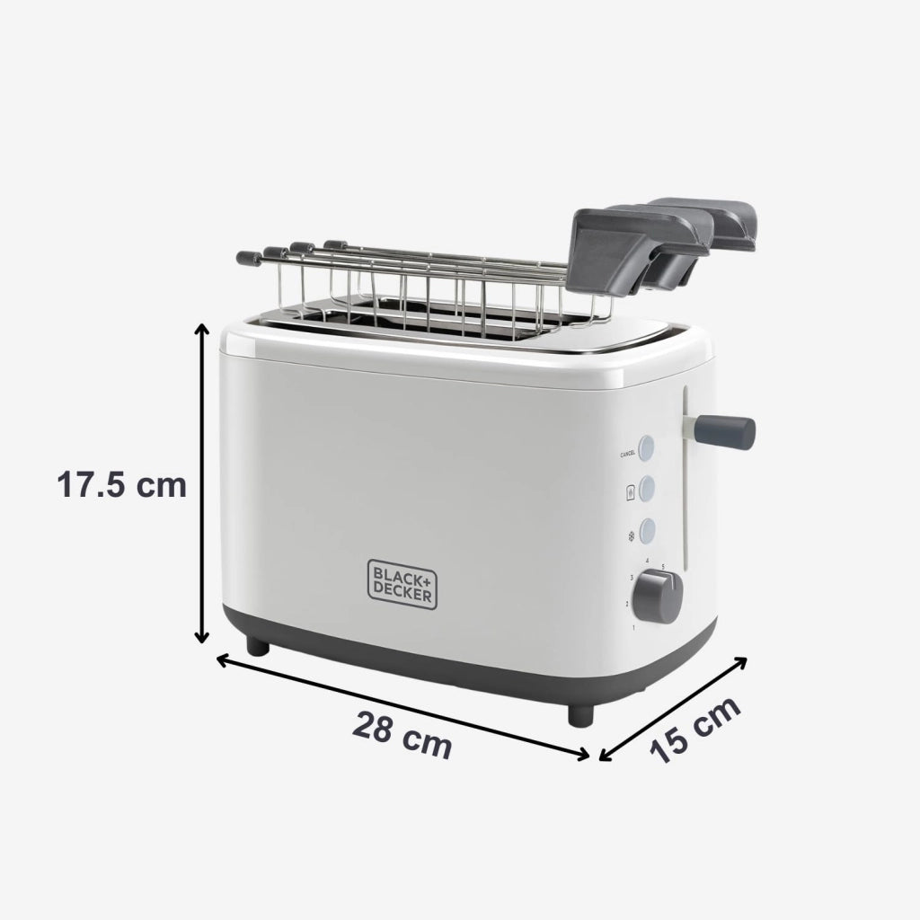 Tostapane BXTOA820E 820 W 7 Tipi di Tostatura Black+Decker