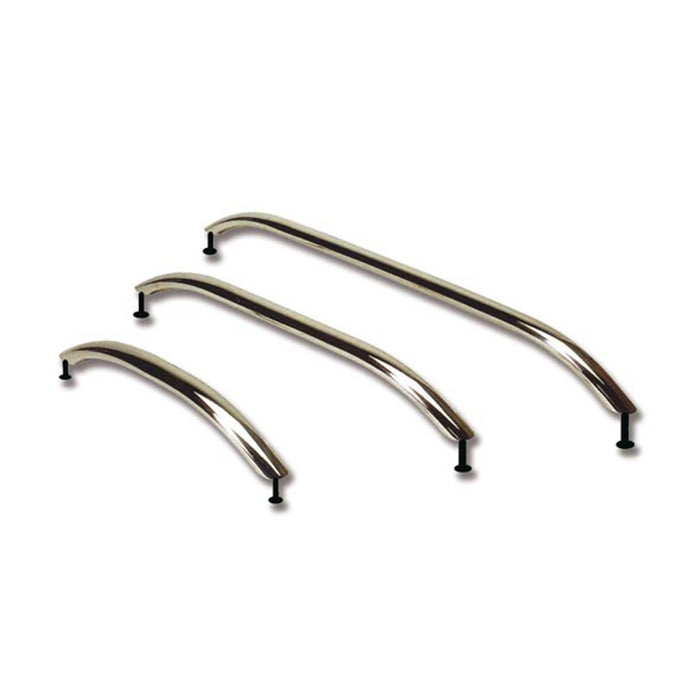 Maniglia acciaio inox aisi 316 lucido cm 55 con perni