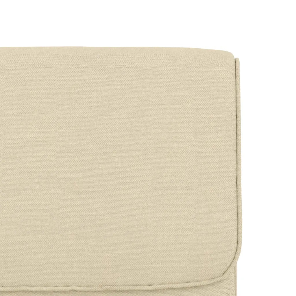 Sedia Lounge Crema 55x64x80 cm in Tessuto 351348