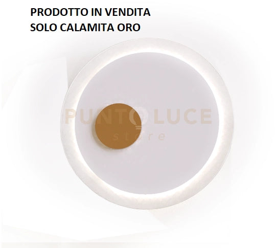 KEOPE-ACC. OS Accessorio magnetico per lampada Keope colore ottone spazzolato diametro 8cm