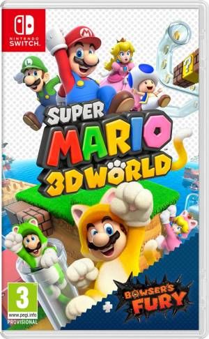 Nintendo super mario 3d world + bowser’s fury standard+componente aggiuntivo inglese, ita nintendo switch - SWI0479