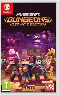 Nintendo minecraft dungeons ultimate edition inglese, ita nintendo switch - 10008746